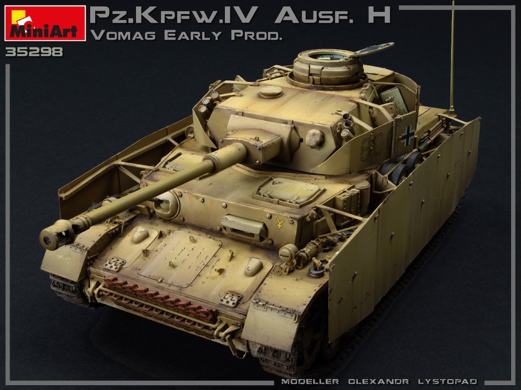 プラモデル　1/35 IV号戦車 H型 Vomag工場製 初期型 1943年5月 フルインテリア(内部再現) [MA35298] 1/35 IV号戦車 H型 Vomag工場製 初期型(1943年5月) フル