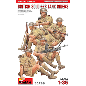 1/35 イギリス戦車兵 5体入 特別版（武器・装備品付）【MA35299】