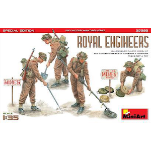 1/35 イギリス陸軍工兵隊 特別版 (4体入り) 【MA35292】