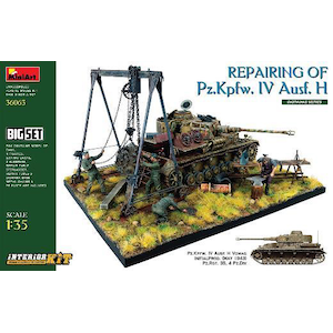1/35 Pz.Kpfw. IV Ausf. H.(修理中) ビッグセット【MA36063】