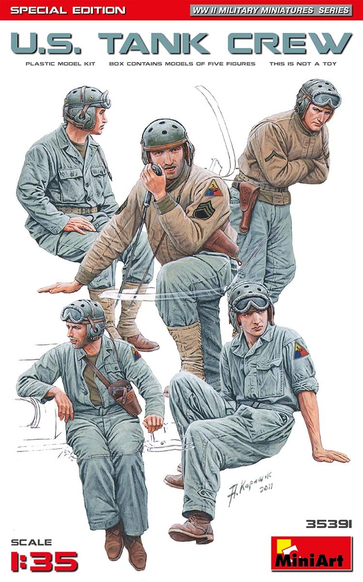 1/35 アメリカ軍戦車兵 特別版【MA35391】 | ミニアート