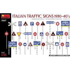 1/35 イタリア交通標識 1930年～40年【MA35637】【在庫処分】