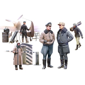 ICM�b�y�Đ��Y�z1/48 �h�C�c��R�@�p�C���b�g���O�����h�N���[�Z�b�g�i�~�G���j�t�H�[���j�y48086�z�bICM 48086 �߲ۯ��޲� ĳ���̫��