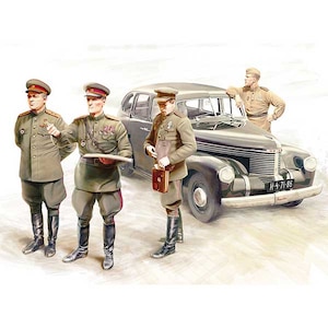 1/35 カピテーン サルーンスタッフカー w/ソビエト将校【35477】【在庫処分】