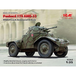 1/35 フランス　パナール　AMD35（178）装甲車【35373】