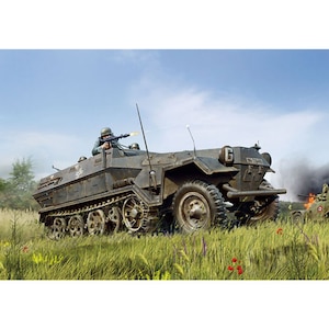 1/35 ドイツ Sd.Kfz.251/1 Ausf.A 装甲兵員輸送車【35101】