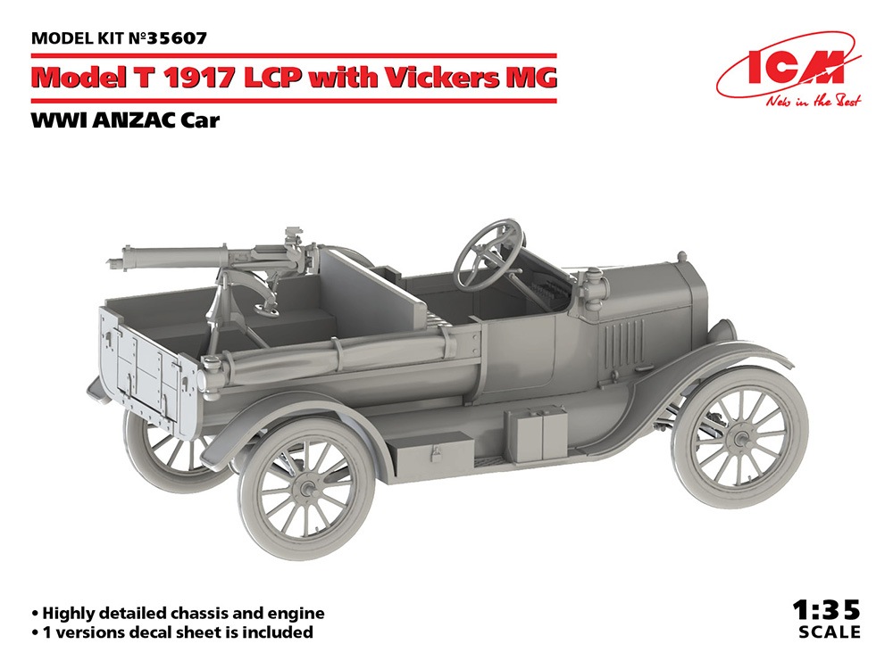 1／35 T型フォード　オーストラリア軍　WW1 Amazon | ICM 1/35 オーストラリア陸軍 第一次世界大戦 T型