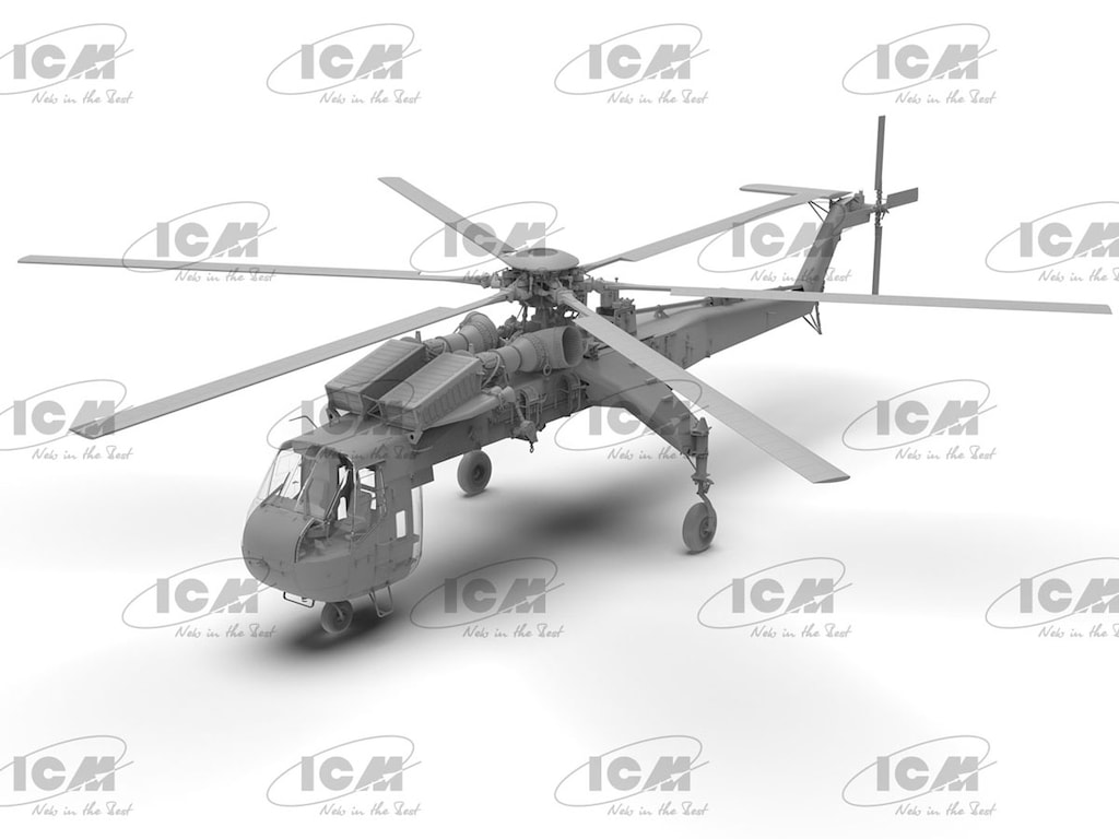 1/35 US重輸送ヘリコプター シコルスキー CH-54A タルヘ【53054