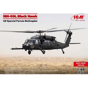 ICM｜1/48 アメリカ陸軍特殊作戦ヘリコプターMH-60L ブラックホーク【48360】｜ICM 48360 ﾍﾘｺﾌﾟﾀｰ ﾌﾞﾗｯｸﾎｰｸ