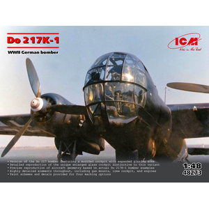 1/48 WWII ドイツ ドルニエ 217K-1 爆撃機【48273】