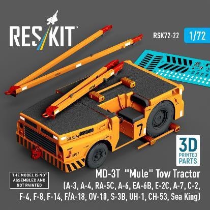 DINKY野戦炊事車と牽引トラクター823 688 1/72 米海軍 MD-3T 艦載機牽引トラクター【RSKS72-0022】 | レス