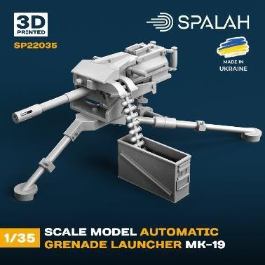1/35 MK-19 自動擲弾銃【SPU22035】 | スパラッハ | SPU22035 MK