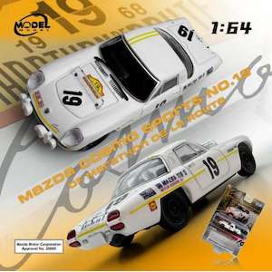 MODEL MODEL�b1/64 Mazda Cosmo Sport No.19 Marathon De La Route 1968�yMM64-MCS-001�z�bMM64-MCS-001 ���� ��� ��߰� No.19