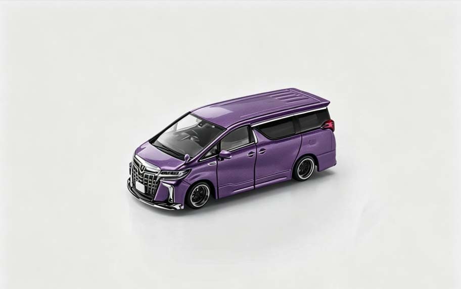 1/64 トヨタ アルファード カスタムバージョン アンドレア・メタリック