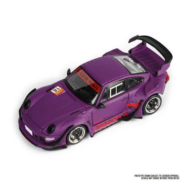 1/18 RWB 993 (スカイブルー/ガンメタ・ホイール) ミニカー