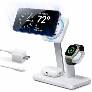 ESR�bMagsafe�Ή� CryoBoost��p�t�@���t�� �ő�25W�o�� 3-in-1 ���C�����X�[�d��i�z���C�g�j�bESR680