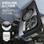 ESR�biPhone 15 Pro�p �X�^���h�t���^�t�P�[�X�iClear Black�j�bESR414
