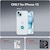 ESR�biPhone 15�p MagSafe�Ή� �n�C�u���b�h�P�[�X Classic Hybrid Case (HaloLock) Clear Blue�i�N���A�u���[�j�bESR475