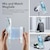 ESR�biPhone 15�p MagSafe�Ή� �n�C�u���b�h�P�[�X Classic Hybrid Case (HaloLock) Clear Blue�i�N���A�u���[�j�bESR475