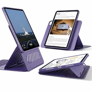 ESR�biPad Pro 11�C���` M4�i2024�j�p �}�O�l�b�g�J�o�[�P�[�X Shift Magnetic Purple�i�p�[�v���j�bESR533