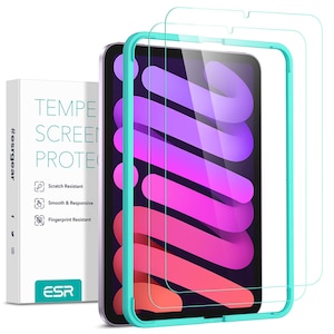 ESR�biPad mini 6/mini 7 2021/iPad mini (A17Pro) �p�K���X�t�B�����@Screen Protector Compatible 2 Pack�b3C04210010104
