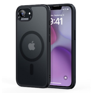 ESR�biPhone 17e/16e��p�}�O�l�b�g�Ή��P�[�X�iFrosted Black�j�b1A84200302