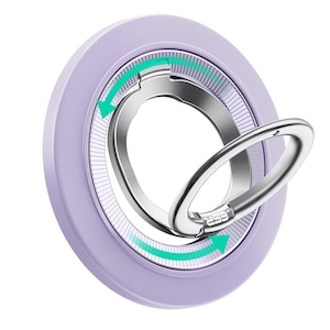 ESR�bMagSafe�Ή��X�}�z�����O�z���_�[ �}�O�l�b�g�����O�X�^���h360�iLavender�j�b2K6180301