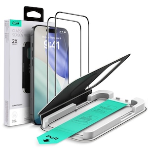 ESR�biPhone 17 Pro Max�p UltraFit Classic 2�{���x ���x9H���ւ�Ώ����K���X�i2������j�b1D88100202