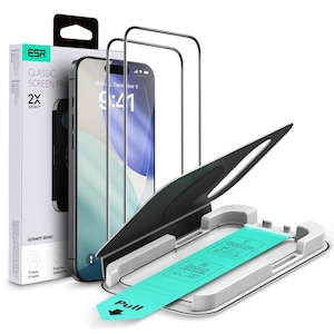 ESR�biPhone Air�p UltraFit Classic 2�{���x ���x9H���ւ�Ώ����K���X�i2������j�b1D87900202