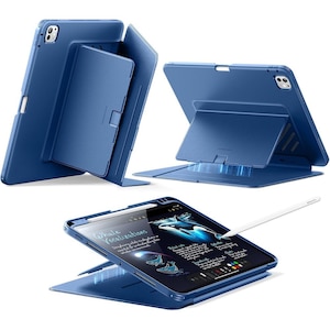 ESR�bFlip�}�O�l�b�g�P�[�X �y���V���z���_�[���� iPad Pro 11�C���` M5/M4�Ή��iNavy Blue�j�b1B21600202