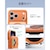 ESR�biPhone 17 Pro Max�p ���͕ی�A�y�XMagSafe �J�����R���g���[���t�� Classic�n�C�u���b�h�}�O�l�b�g�P�[�X�iFrosted Orange�j�b1A86401002