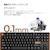 Keychron�b�L�[�N�����bK8 HE �}�O�l�b�g�X�C�b�`���� QMK ���C�����X �J�X�^���L�[�{�[�h�i�p��z��E�X�y�V�����G�f�B�V���� �u���b�N�j�bK8H-F1-US
