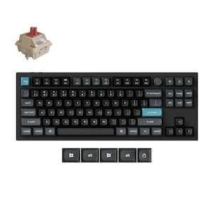 Keychron�b�L�[�N�����bQ3 Ultra 8K ���C�����X�J�X�^�����J�j�J���L�[�{�[�h �p��z�� Keychron Silk POM�X�C�b�` �Ԏ��i�u���b�N�j�bQ3U-M1-US
