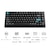 Keychron�b�L�[�N�����bQ1 Ultra 8K ���C�����X�J�X�^�����J�j�J���L�[�{�[�h ���{��z��E���Ȉ󎚂Ȃ� Keychron Silk POM�X�C�b�` �o�i�i���i�z���C�g�j�bQ1U-P4V-JIS