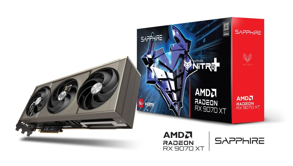 SAPPHIRE NITRO+ Radeon RX 9070 XT GAMING OC 16GB