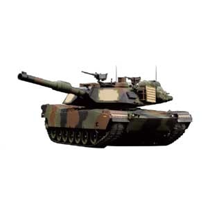 1/24 27MHz RC BB弾仕様バトルタンク M1A2エイブラムス(NATO迷彩)BB 