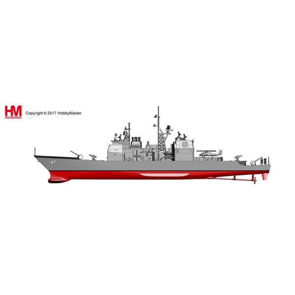 レビュー高評価商品 1/700 タイコンデロガ級ミサイル巡洋艦 タイコンデロガ CG-47 船・ボート