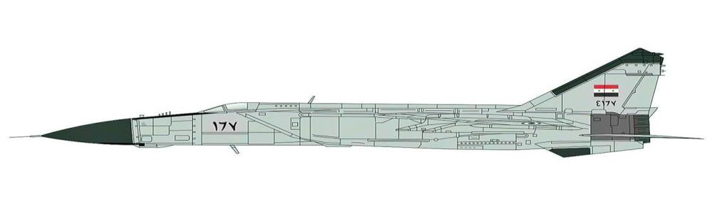 1/72 MiG-25PD フォックスバット”シリア空軍”【HA5605