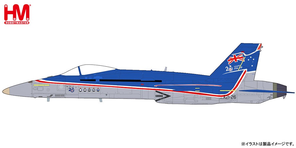 ミニカー　1/72 F/A-18A ホーネット オーストラリア空軍 F/A-18 20周年記念塗装 [HA3556] ミニカー 1/72 F/A-18A ホーネット オーストラリア空軍 F/A-18