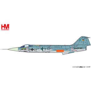 1/72 F-104G スターファイター "西ドイツ海軍 MFG2 w/コルモラン空対艦ミサイル"【HA1049】