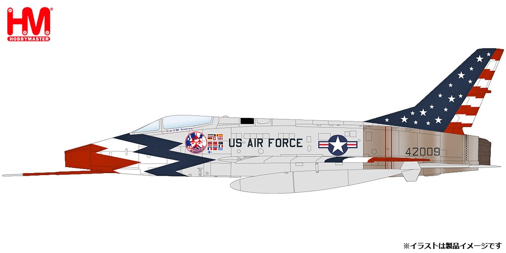 話題の人気 1/72 F-100 スーパーセイバー”スカイブレイザーズ 1960”【HA2123 航空機・ヘリコプター