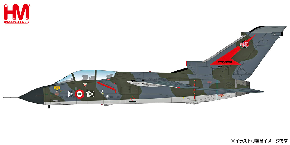 ミニカー　1/72 トーネード IDS ”イタリア空軍 第6航空団 第154飛行隊 レッド・デビルズ” [HA6720] Hobby Master トーネード IDS イタリア空軍 第6航空団 第154飛行