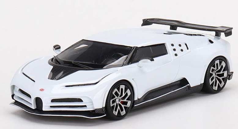 ミニカー　1/43 ブガッティ チェントディエチ(ホワイト) [TSM430667] 1/43 ブガッティ チェントディエチ ホワイト【TSM430667】 | TSM