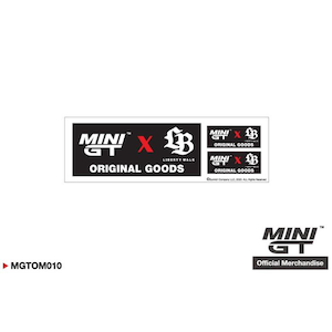 MINI GT x LB オリジナルグッズ ステッカーセット【MGTOM010】