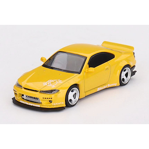 1/64 Rocket Bunny Nissan シルビア(S15) イエロー(右ハンドル)【MGT00643-R】【在庫処分】