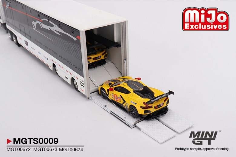 シュコー 1/18 MAN ポルシェ レーシングトランスポーター Schuco 1:18 MAN 635 Racing transporter Porsche year 1960 red