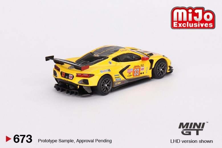 1/64 コルベットレーシング C8.R レーシングトランスポーター