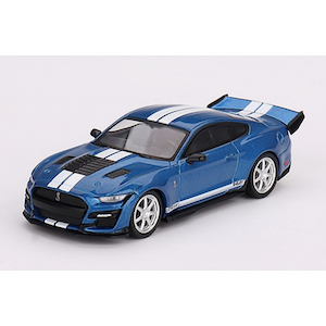1/64 シェルビー GT500 ドラゴンスネーク コンセプト フォードパフォーマンスブルー(左ハンドル)【MGT00568-L】