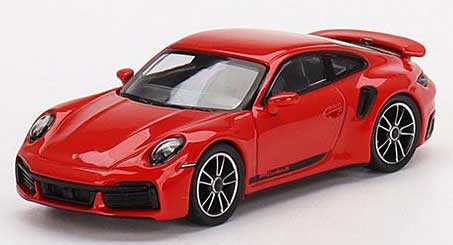 1/64 ポルシェ 911 ターボ S ガーズレッド(左ハンドル)【MGT00423-L