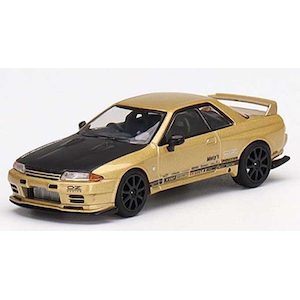 1/64 Top Secret Nissan スカイライン GT-R VR32 Top Secret Gold (右ハンドル)日本限定【MGT00431-R】